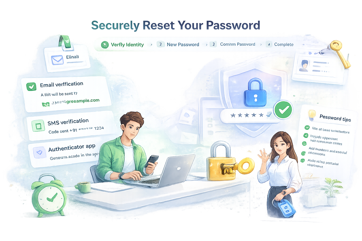 Orqit self-service password reset hub